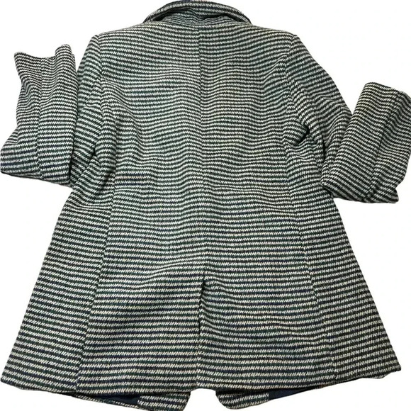 NEW blazer suit jacket coat woman’s business casual small check pattern plaid - Picture 2 of 4